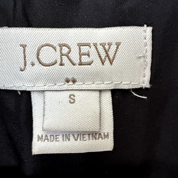 J. Crew Factory Sz S Gray Plaid Down Filled Puffer Vest Full Zip Preppy Outdoors - Picture 5 of 5